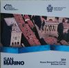 San Marino 2014 - sada obehových mincí - bk