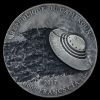 Cameroon 2017  - ROSWELL INCIDENT 70th Anniversary UFO 3 Oz Silver Coin 3000 Francs